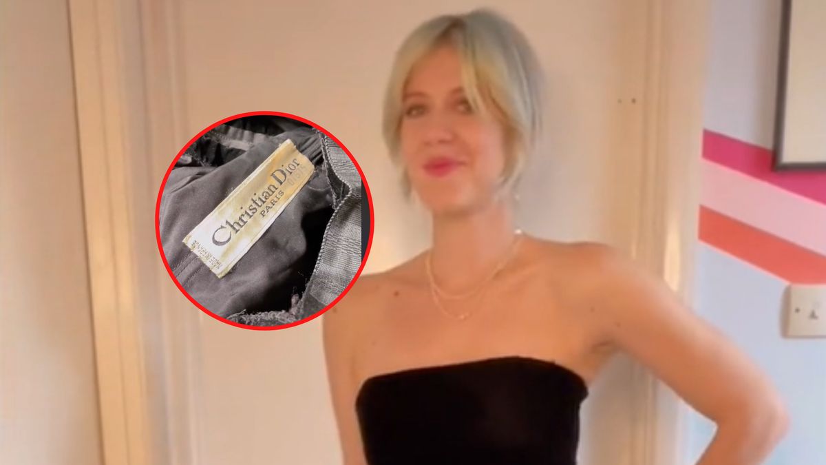 Tiktokerka znalazła na strychu sukienkę po babci wartą majątek 