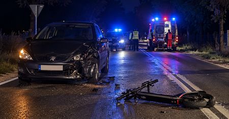 15-latek w bardzo ciężkim stanie po wypadku pod Białośliwiem