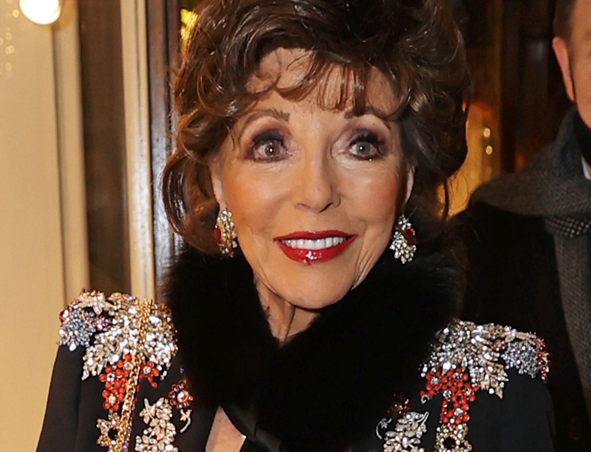 Joan Collins uznała czas pandemii za najgorszy w swoim życiu.