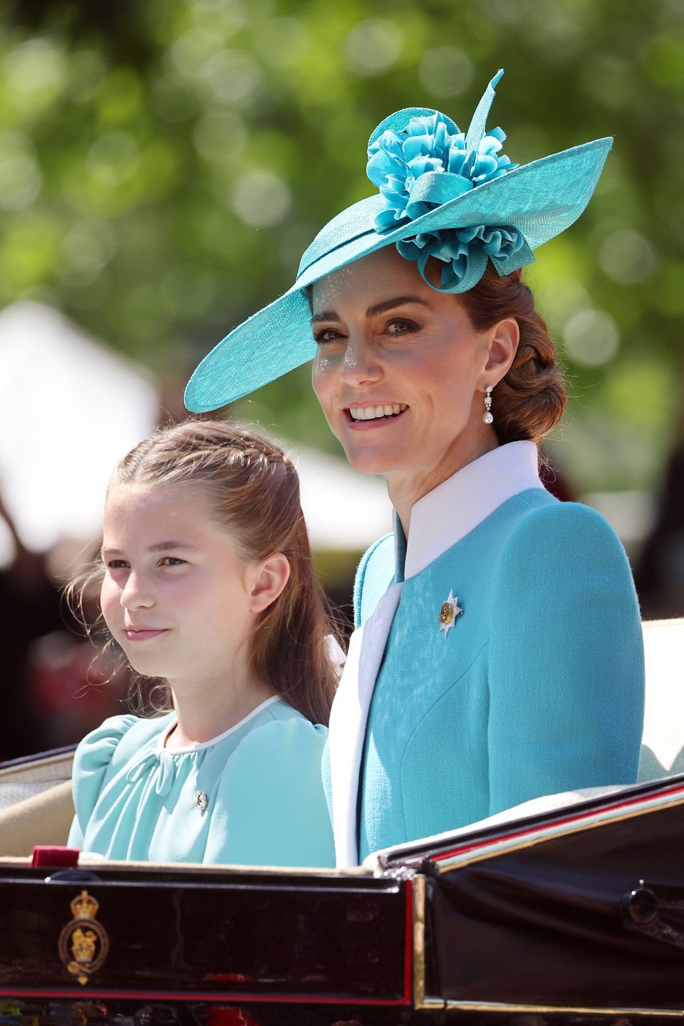 Księżna Kate i księżniczka Charlotte 