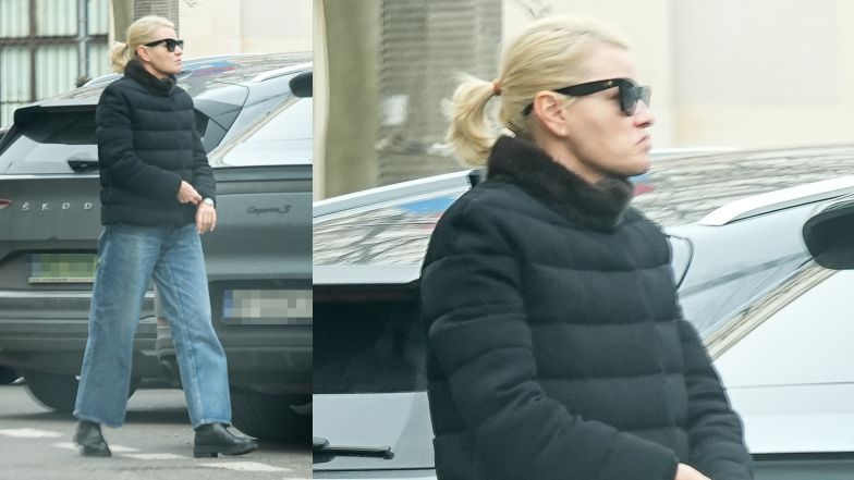 Małgorzata Kożuchowska z torebką za 28 tysięcy złotych