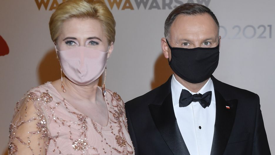 Agata Kornhauser-Duda podczas gali Konkursu Chopinowskiego