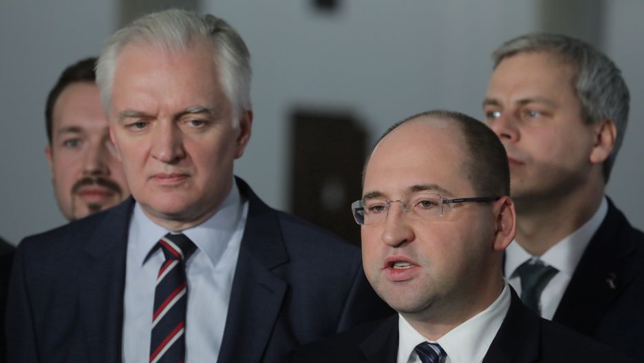 Adam Bielan zawieszony. Sobolewski: Naszym partnerem jest Jarosław Gowin