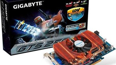 CeBIT 2009: Gigabyte GeForce GTS 250 1