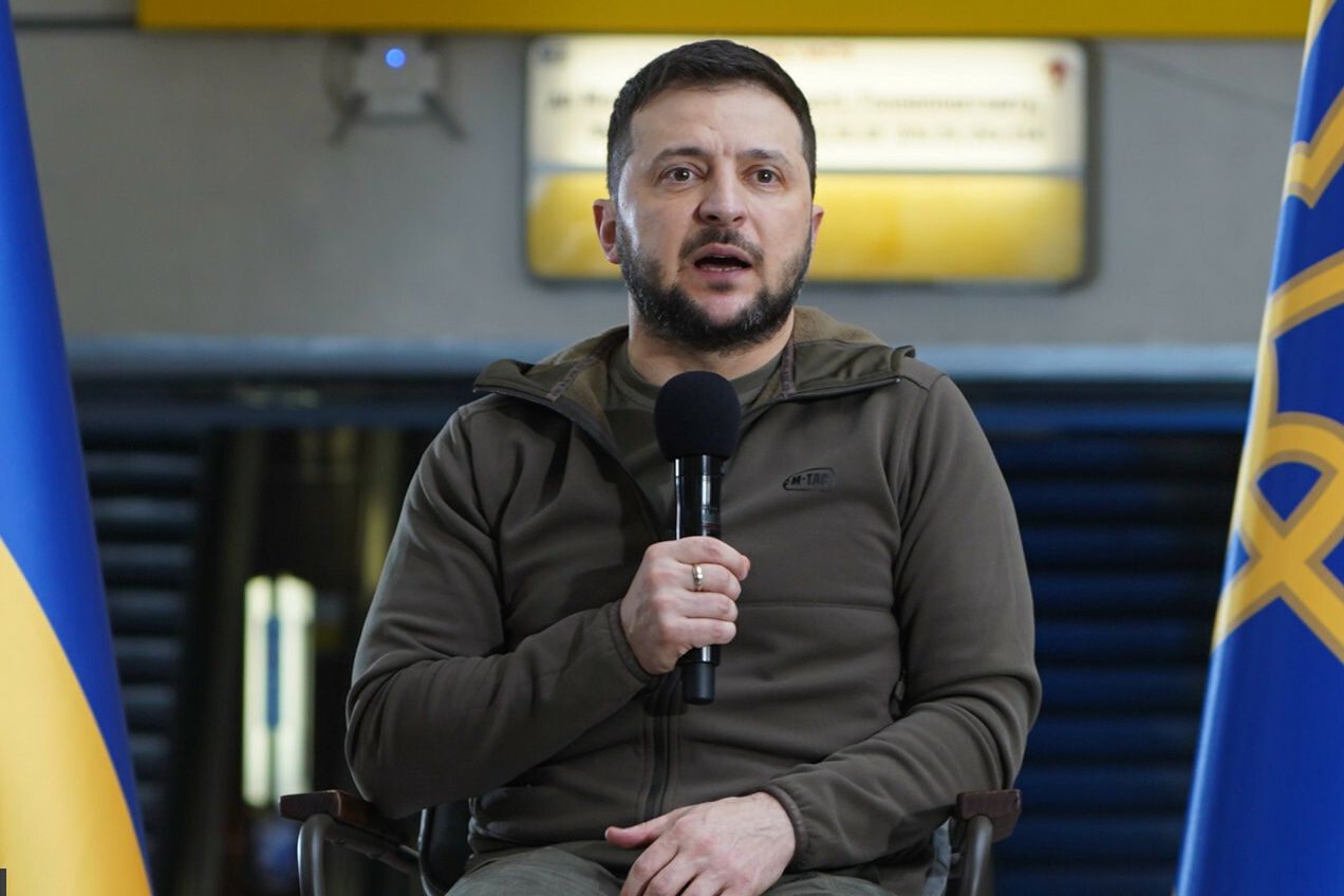 Wołodymyr Zełenski pojawił się na festiwalu w Cannes
