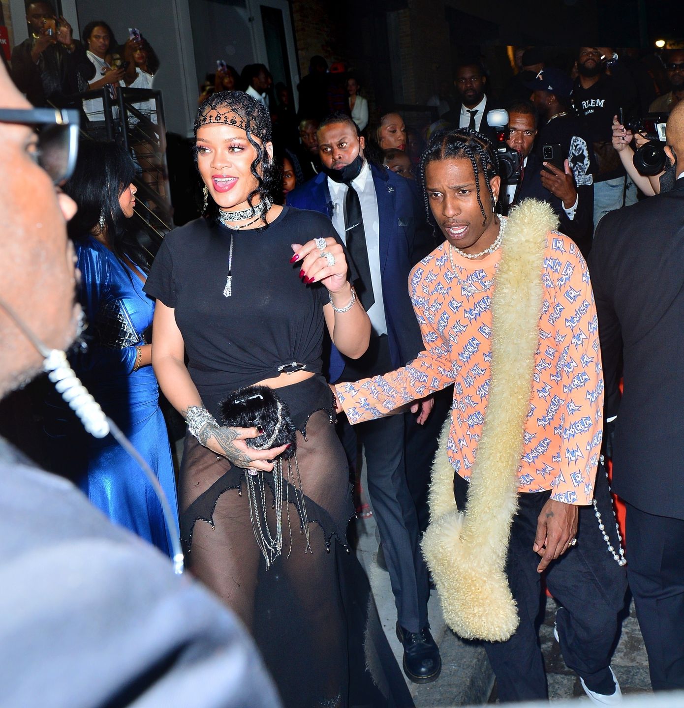 Rihanna i A$AP Rocky bawią się na afterparty po gali MET