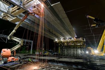 Warszawa: Konstrukcja wiaduktu w Rembertowie już gotowa. Planowane oddanie jeszcze w tym roku