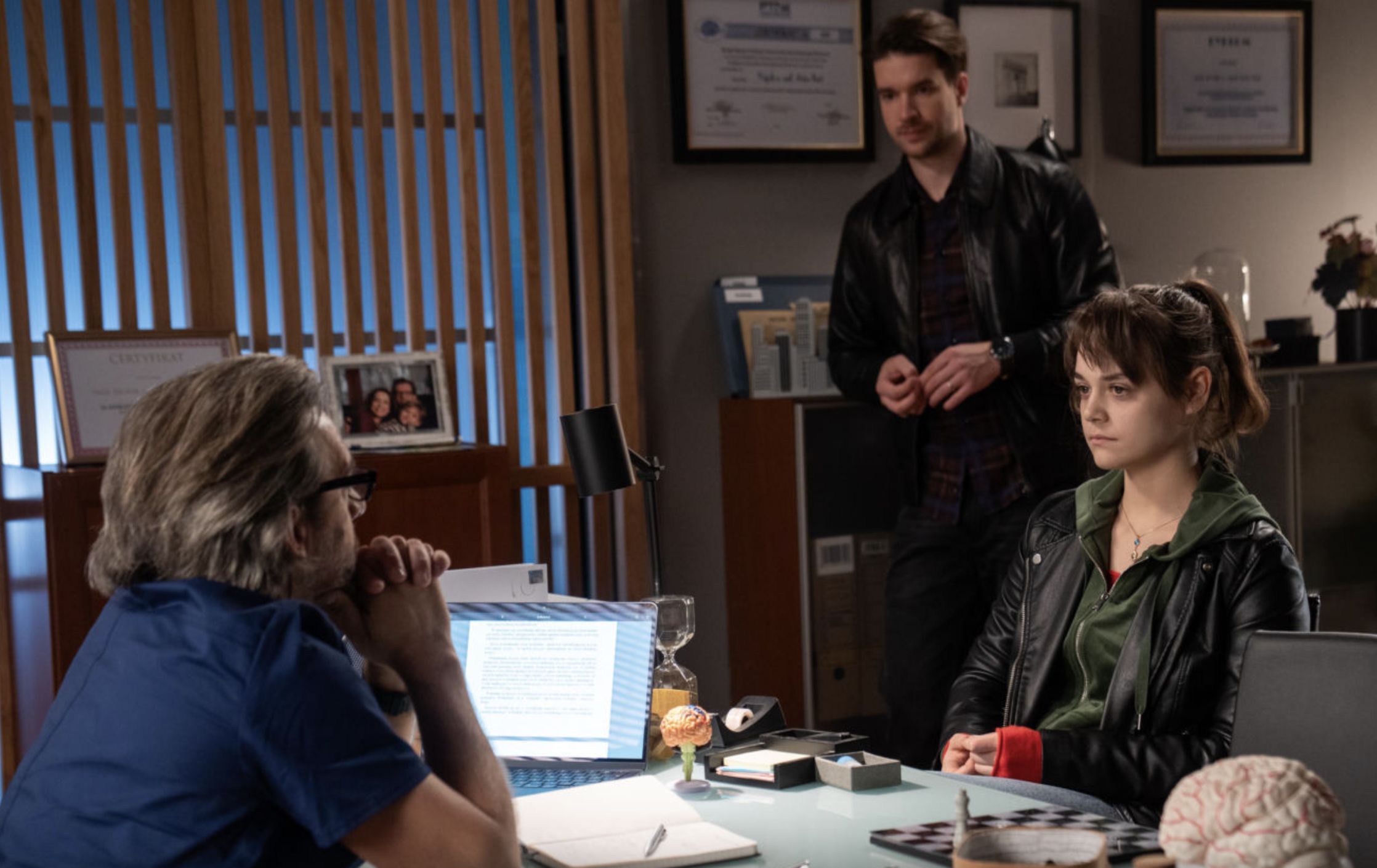 Kadr z "Na dobre i na złe"