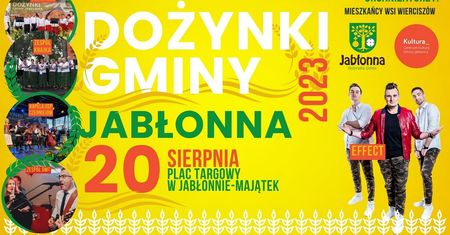 Dożynki w Jabłonnie 2023. Gwiazda wieczoru zespół Effect