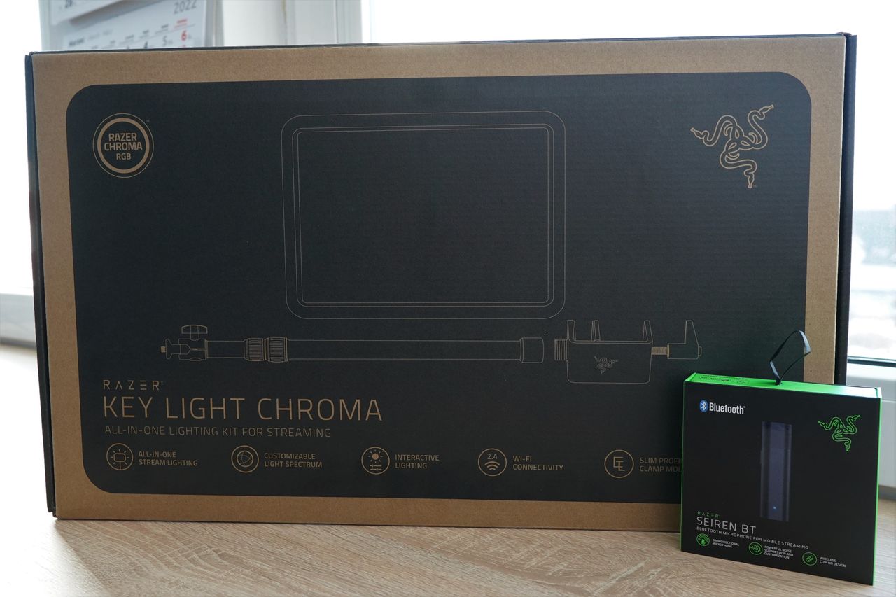 A może by tak postreamować? Razer Seiren BT i Key Light Chroma ułatwią to!