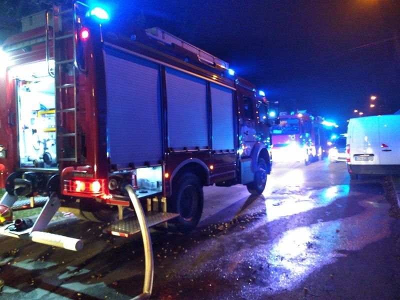 Tragiczny pożar w Ostrowcu Świętokrzyskim. Znaleziono spalone zwłoki człowieka