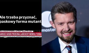 Sukces TV Republika. Nawet Remigiusz Mróz ma bekę z ich paska o Mariuszu Gosku. "Chciałbym kiedyś napisać TAK DOBRE ZDANIE"