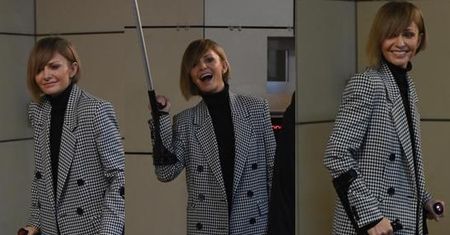 Stankiewicz ze zwichniętą kostką walczy o uwagę paparazzi