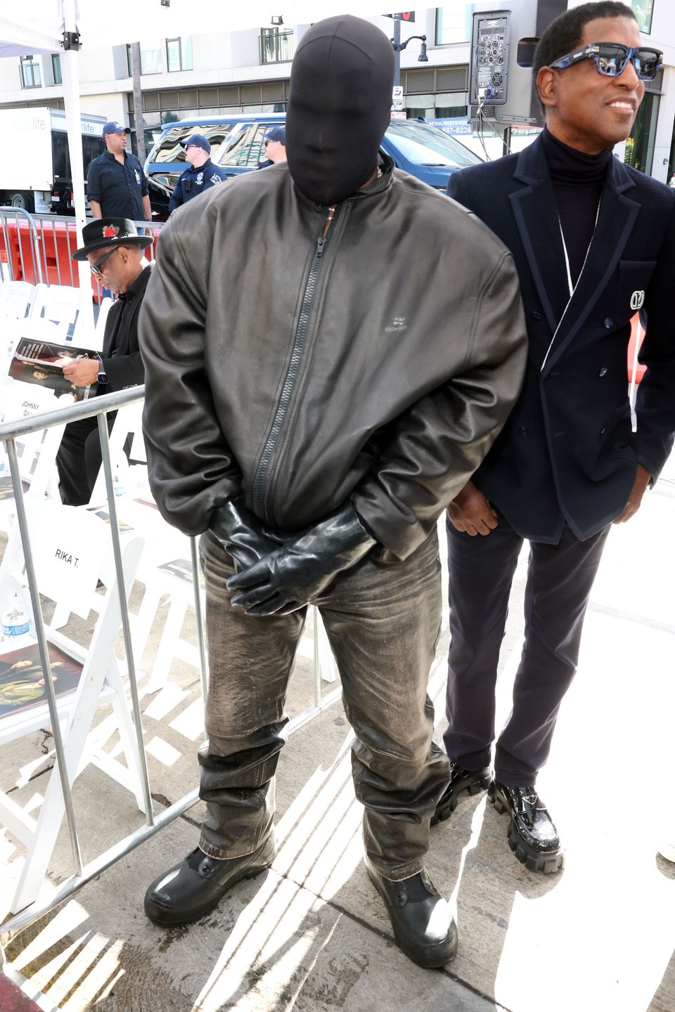 Kanye West na evencie w Alei Sław