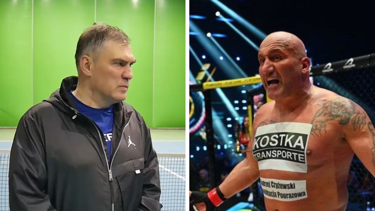 Na zdjęciu: Dariusz Michalczewski i Adrian Najman (Instagram)