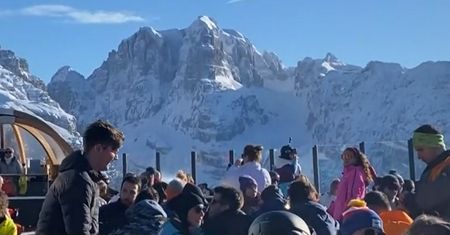 Pokazała, co dzieje się w Val di Sole. Tłumy Polaków