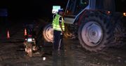 Wjechał skuterem w ciągnik. 75-latek był pijany