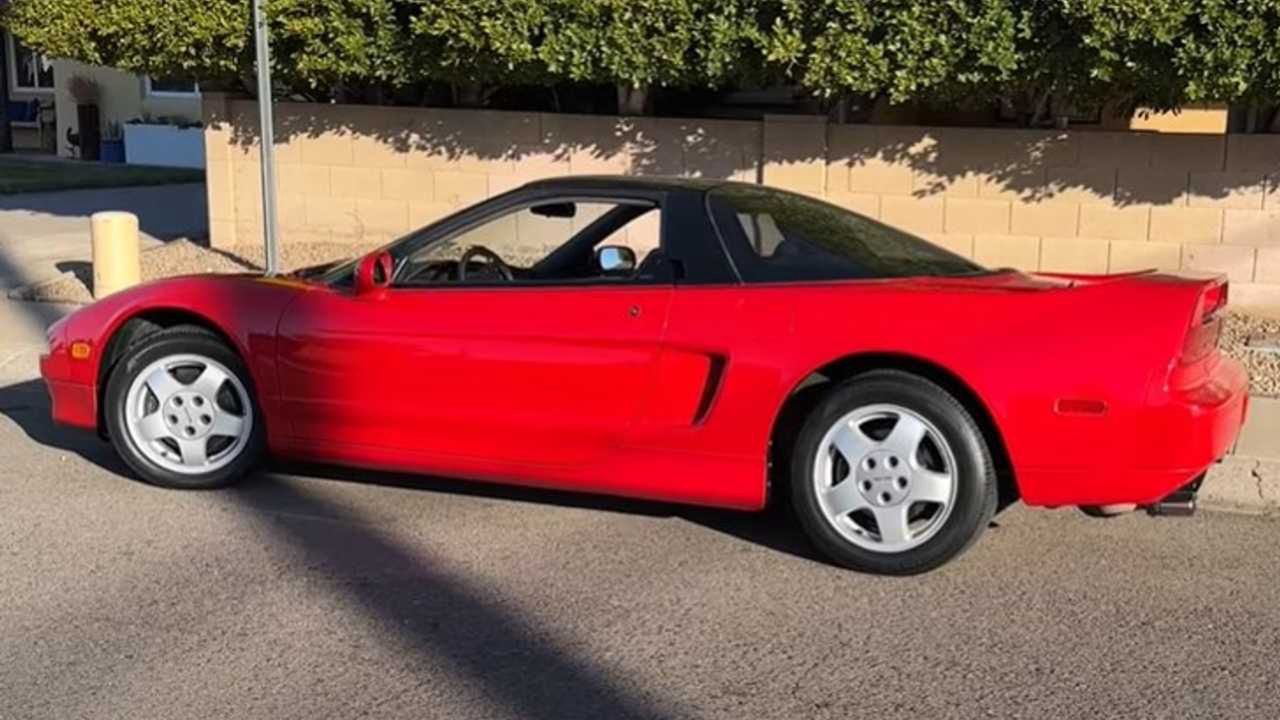 Acura NSX z imponującym przebiegiem