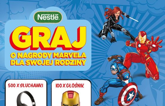 Nagrody Marvela w loterii Nestlé
