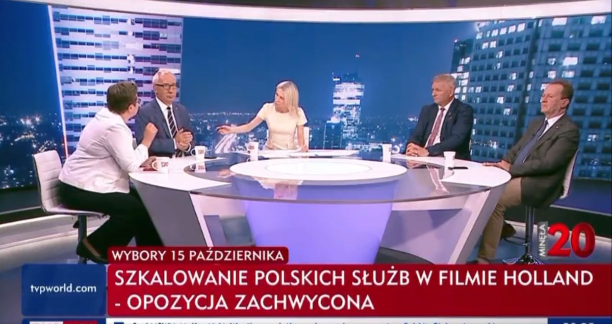 Fragment programu "Minęła Dwudziesta" w TVP Info z 21.09.2023 r.