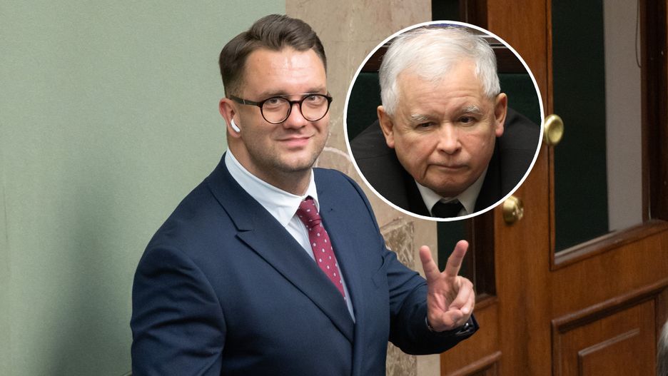 Łukasz Mejza cieszy się sukcesem.