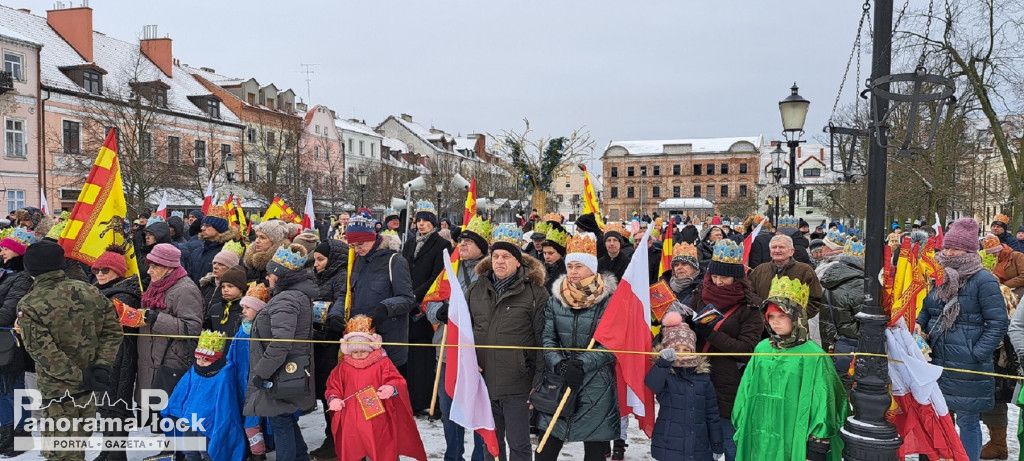 Orszak Trzech Króli 2024 w Płocku