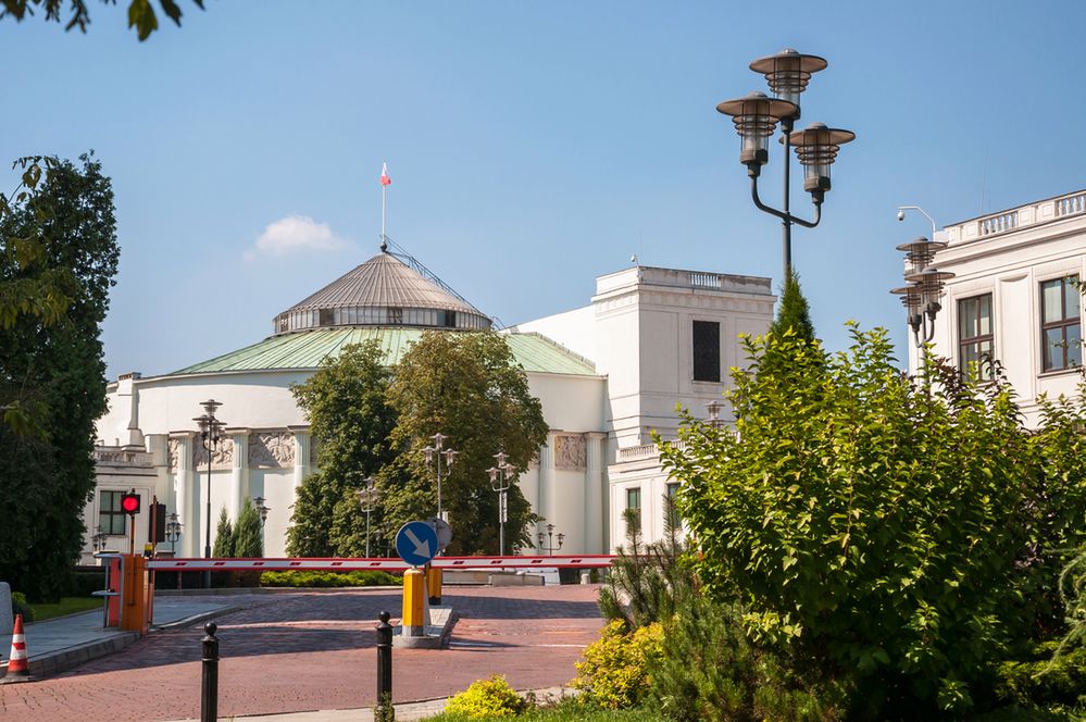Budynek Sejmu z depositphotos