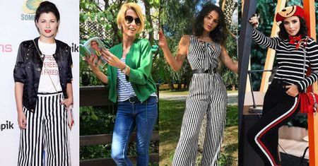 Styl marynarski nie tylko nad morze – 5 propozycji celebrytek