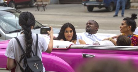 Kardashianki i Kanye West też przylecieli na Kubę! (ZDJĘCIA)