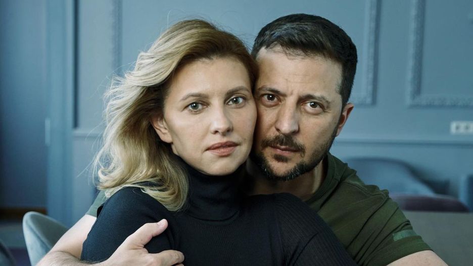 Ołena i Wołodymyr Zełenscy wzięli udział w sesji zdjęciowej w magazynie "Vogue"