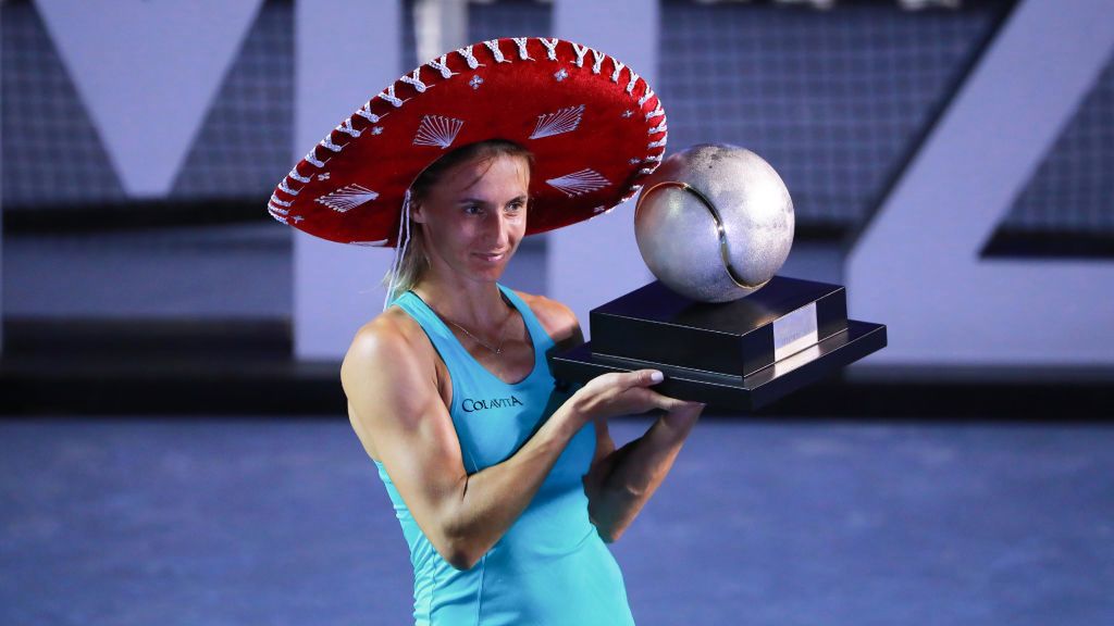 Zdjęcie okładkowe artykułu: Getty Images / Hector Vivas / Na zdjęciu: Łesia Curenko, mistrzyni Abierto Mexicano Telcel 2018