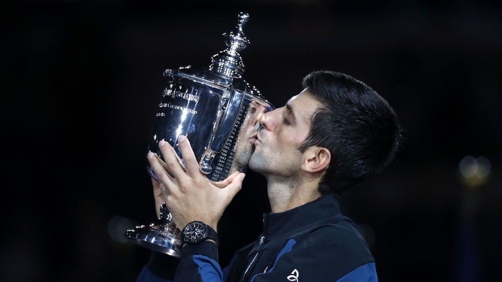 Getty Images / Matthew Stockman / Na zdjęciu: Novak Djoković, mistrz US Open 2018