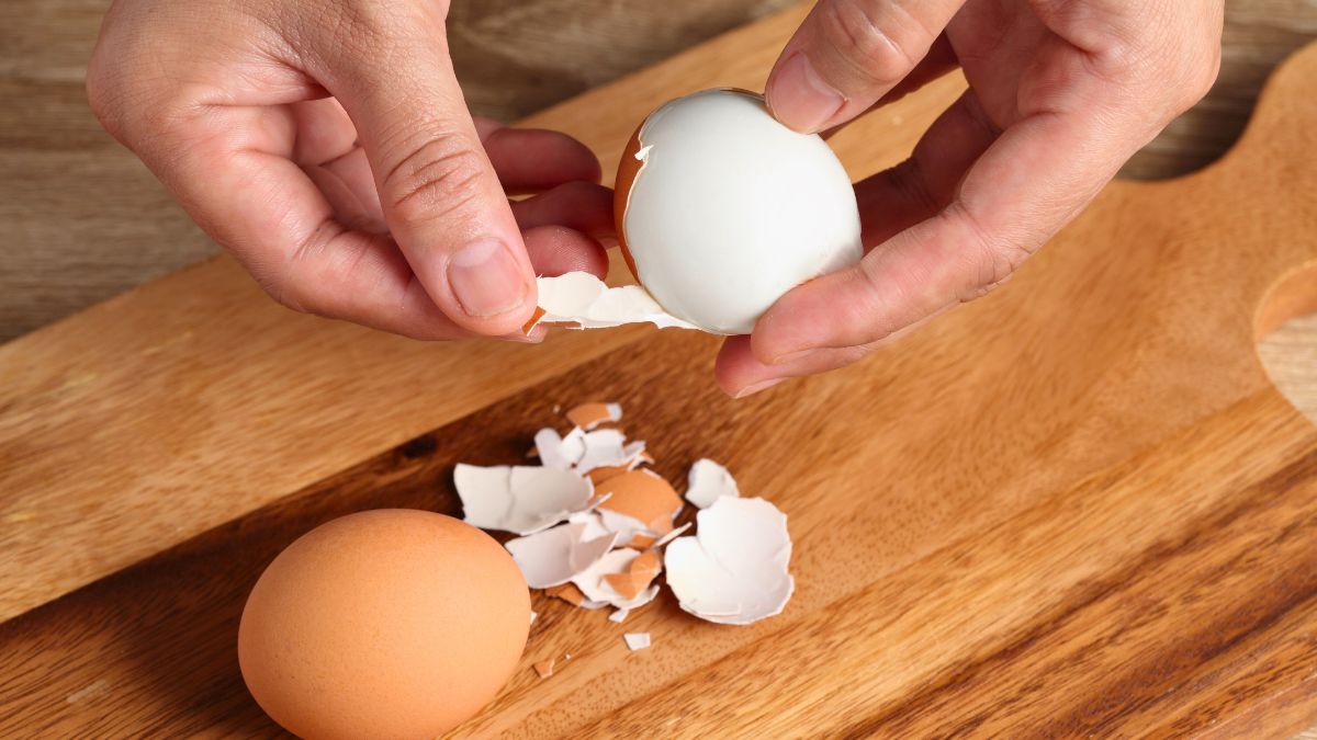 Rewolucyjny sposób na obieranie jajek 