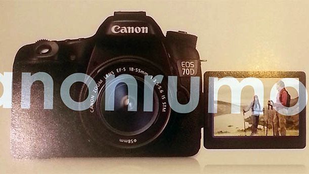 Canon EOS 70D przyłapany - znamy prawdopodobną specyfikację 1