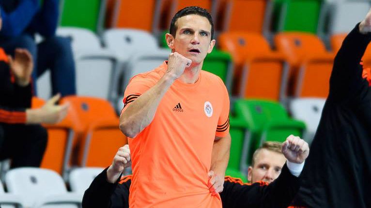 Materiały prasowe / MKS Zagłębie Lubin / Paweł Andrachiewicz / Na zdjęciu: Bartłomiej Jaszka, trener MKS Zagłębia Lubin