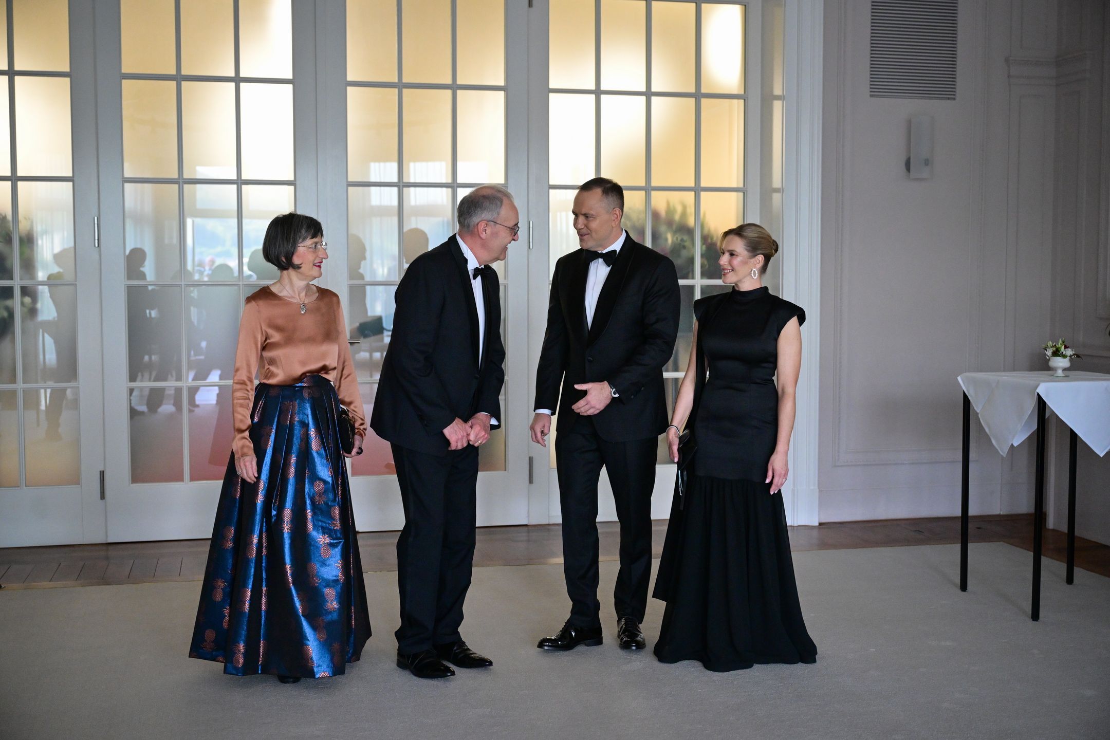 Karol Nawrocki, Marta Nawrocka, Guy Parmelin, Caroline Parmelin
Berno, Szwajcaria, 27.05.2026