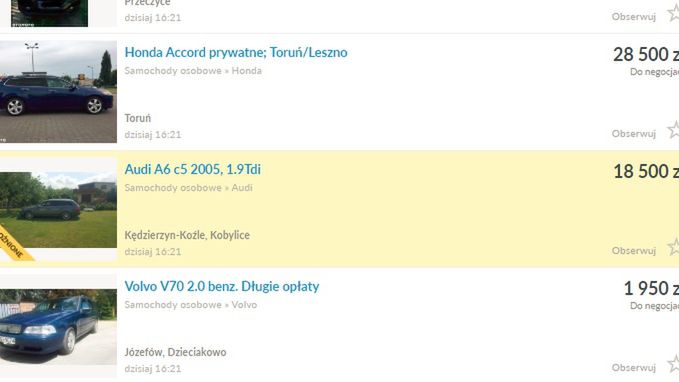 Na ogłoszeniu staraj się pokazać auto tak, by przykuwało uwagę, ale nie przesadzaj, bo będziesz postrzegany jako handlarz