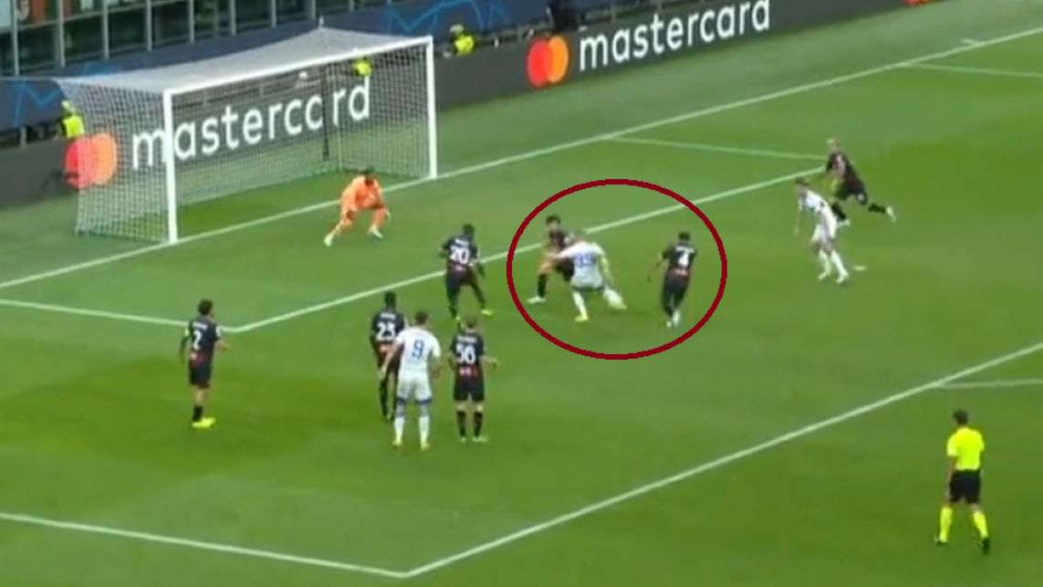 Gol Dinama Zagrzeb na 1:2 w meczu z AC Milan