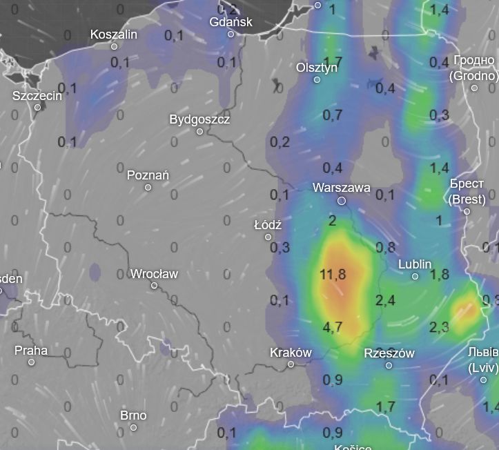 Pogoda 21 kwietnia