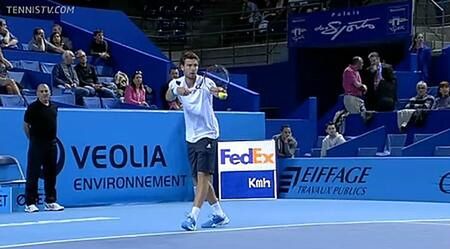 Gulbis w turnieju Open 13 znajduje się w fenomenalnej dyspozycji serwisowej i w dwóch meczach posłał już 32 asy (Foto: Twitter)