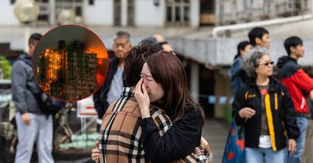 Znaleźli go po pożarze w Hongkongu. Był uwięziony na 16. piętrze