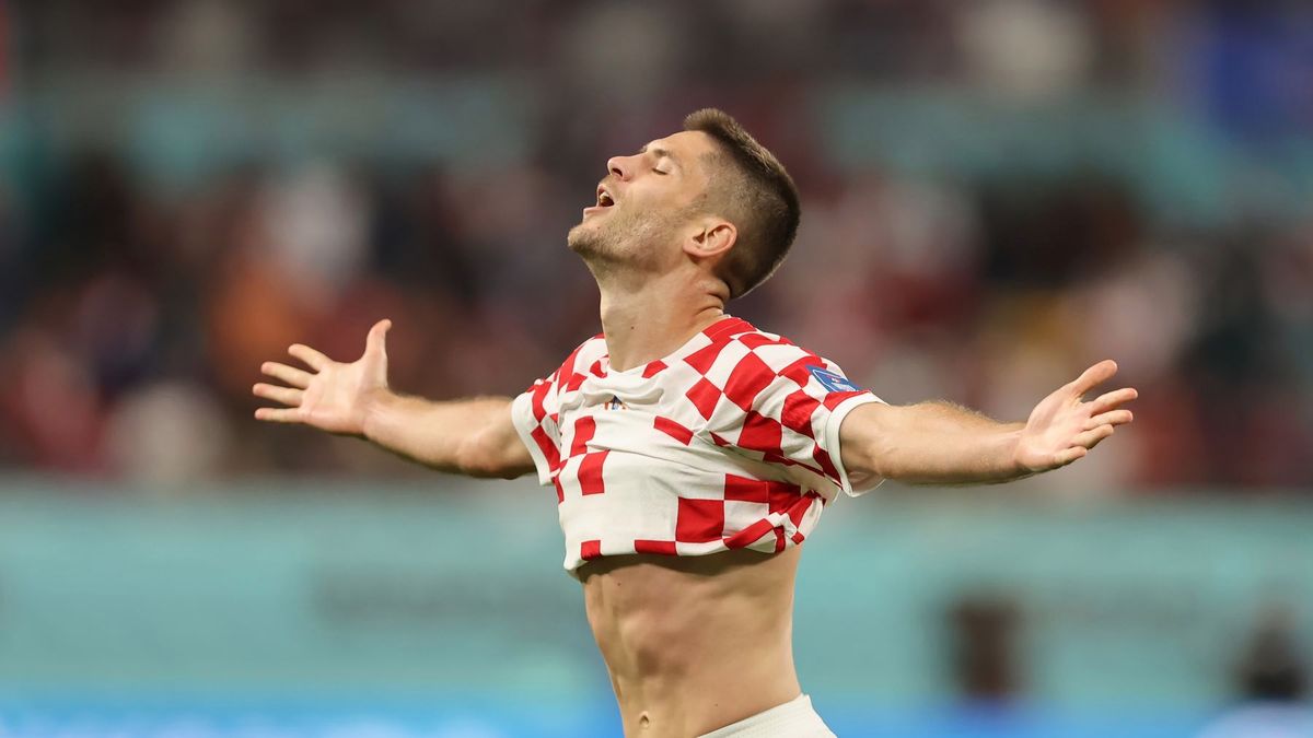Getty Images / Youssef Loulidi/Fantasista / Andrej Kramarić cieszy się z bramki