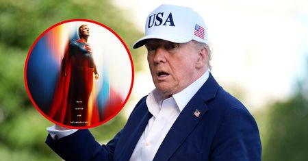 Trump jako Superman. Niezwykła grafika Białego Domu