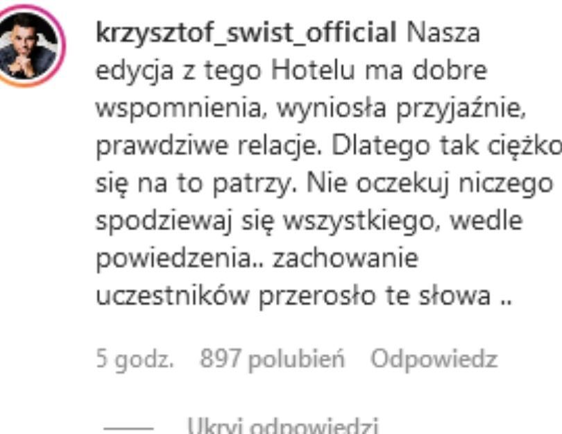 "Hotel Paradise". Uczestnicy poprzednich edycji wspierają Wiktorię