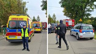 Dyrektor o powstrzymaniu napastnika. "Chciał, żeby go przytulono"