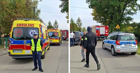 Dyrektor o powstrzymaniu napastnika. "Chciał, żeby go przytulono"