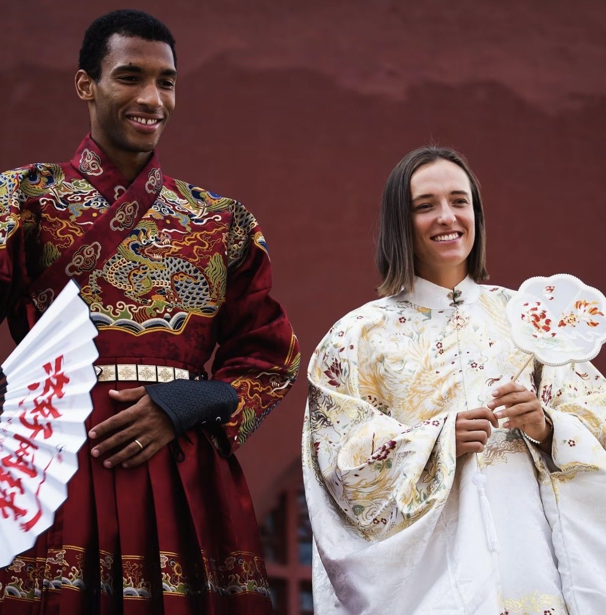 Iga Świątek i Félix Auger-Aliassime