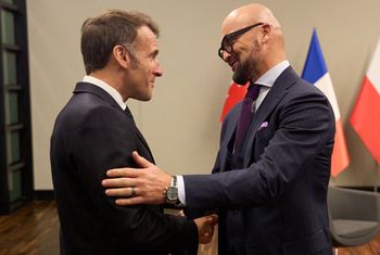 "Zaskoczyło mnie to". Brzoska zdradził, co usłyszał od Macrona