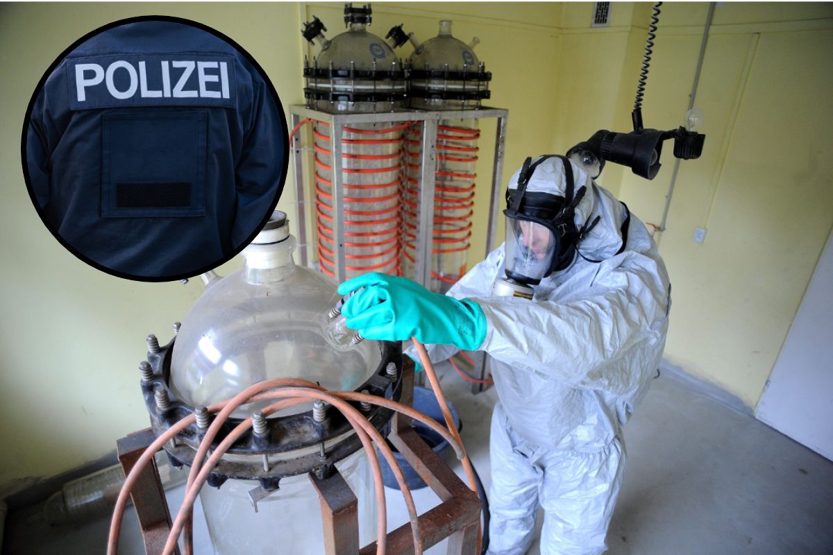 Laboratorium narkotykowe na niemieckim osiedlu. Zatrzymano dwóch Polaków