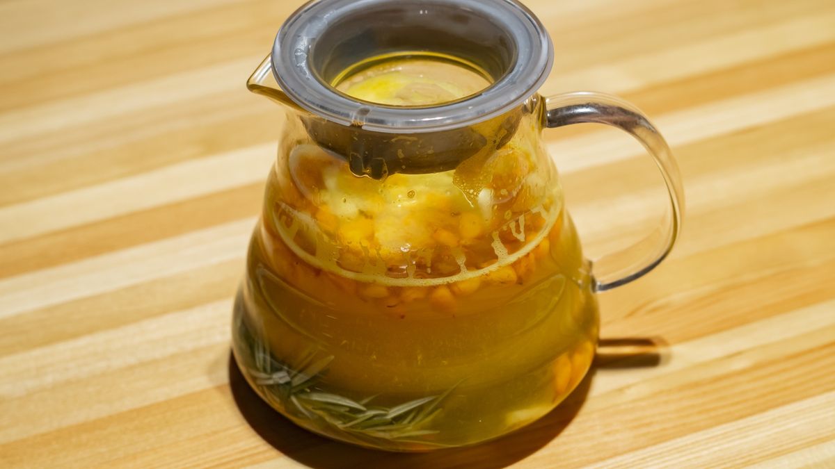 Homemade healthy tea from sea buckthorn berries, Hippophae rhamnoides, on wooden board, vegetarian food, healthy food concept.
Homemade healthy tea from sea buckthorn berries, Hippophae rhamnoides, on wooden board, vegetarian food, healthy food concept.
Sergey Dolgikh